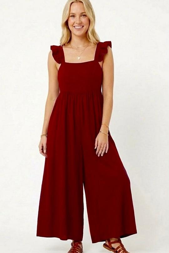 Jumpsuits Women Terra-cota GRACIELA SL9124 Efashion Paris