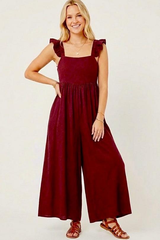 Jumpsuits Women Terra-cota GRACIELA SL9124 Efashion Paris