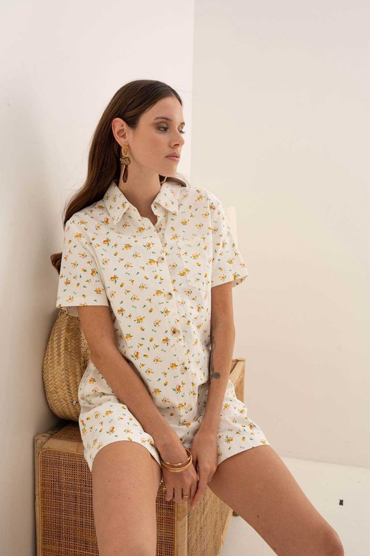 Monos Mujer White GRACIELA CB9971B Efashion Paris