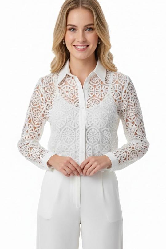 Shirts Women White GRACIELA CH09 Efashion Paris