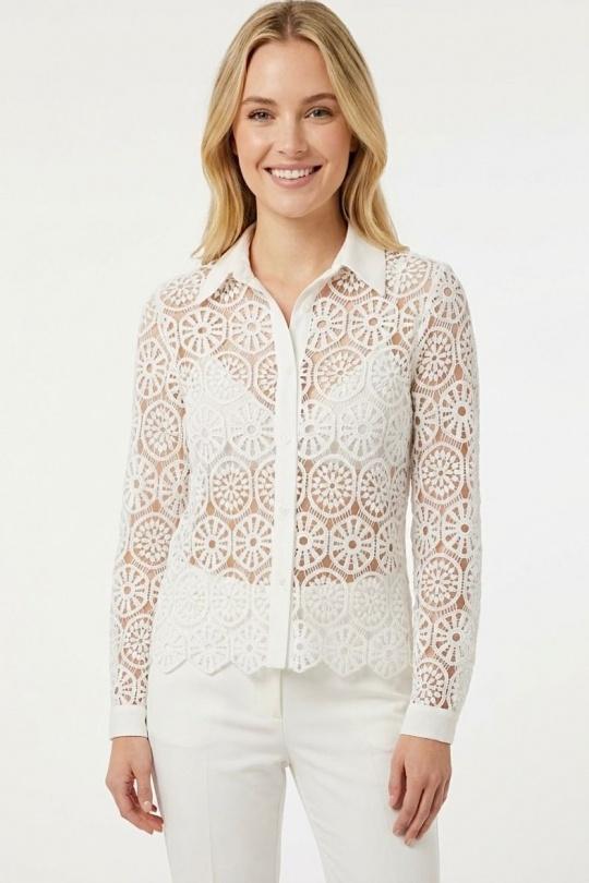 Shirts Women White GRACIELA CH09 Efashion Paris