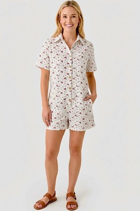 Monos Mujer Beige GRACIELA CB9971A Efashion Paris