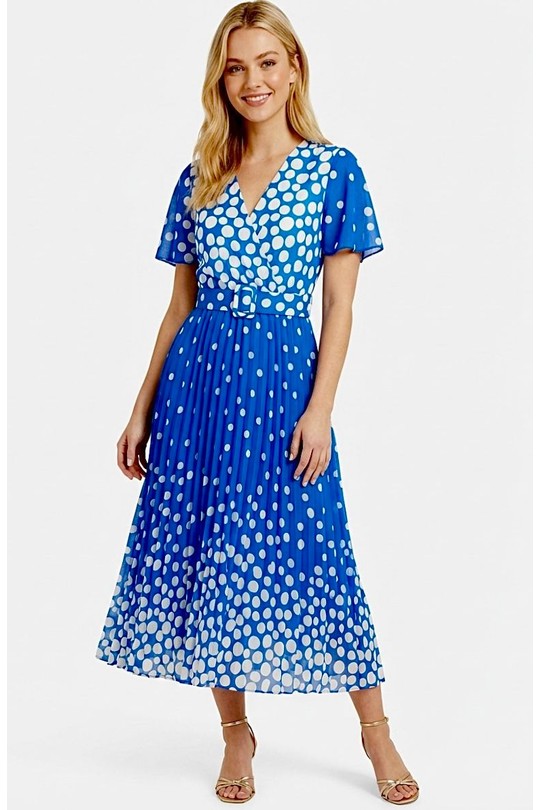 Robes mi-longues Femme Orange GRACIELA 11331a Efashion Paris