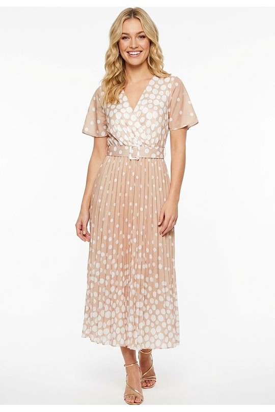 Robes mi-longues Femme Orange GRACIELA 11331a Efashion Paris