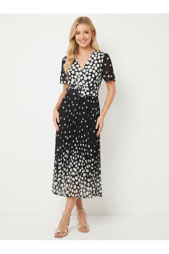 Robes mi-longues Femme Orange GRACIELA 11331a Efashion Paris