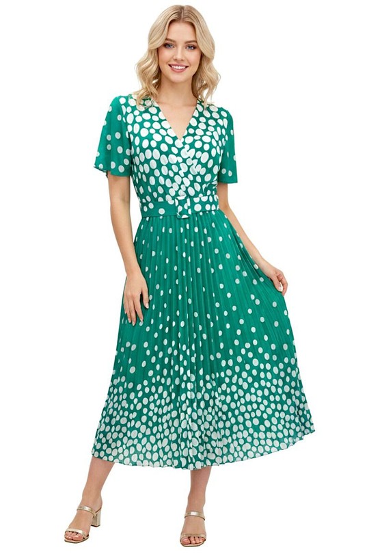 Robes mi-longues Femme Orange GRACIELA 11331a Efashion Paris