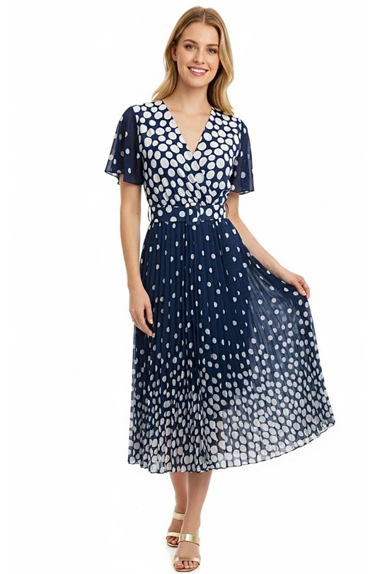 Robes mi-longues Femme Orange GRACIELA 11331a Efashion Paris