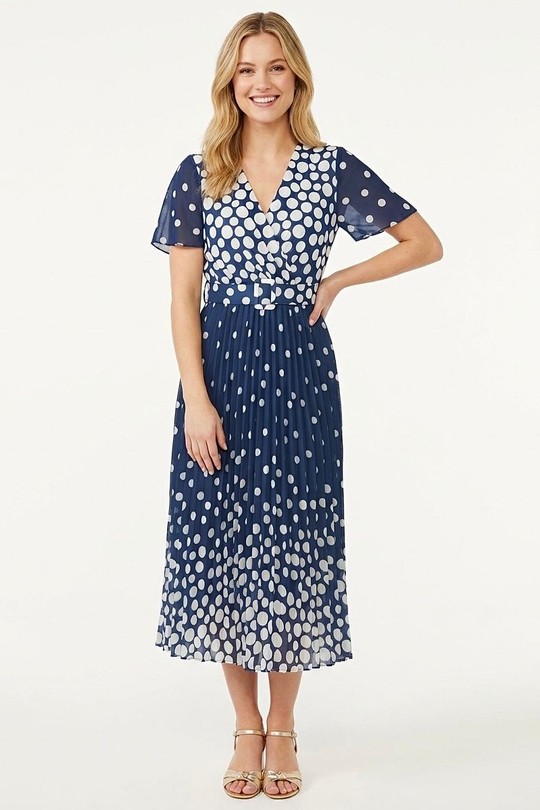 Robes mi-longues Femme Orange GRACIELA 11331a Efashion Paris