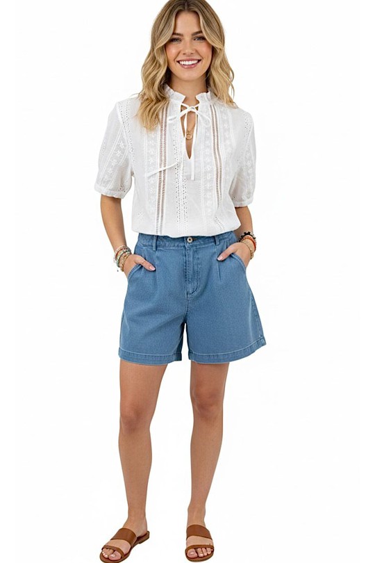 Blouses Femme Rose GRACIELA BL302 Efashion Paris