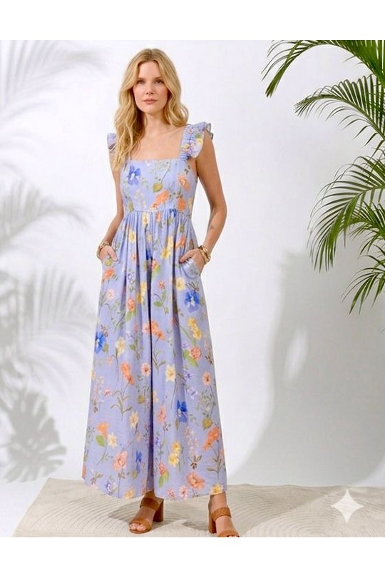 Combinaisons Femme Bleu ciel GRACIELA 9127SL Efashion Paris