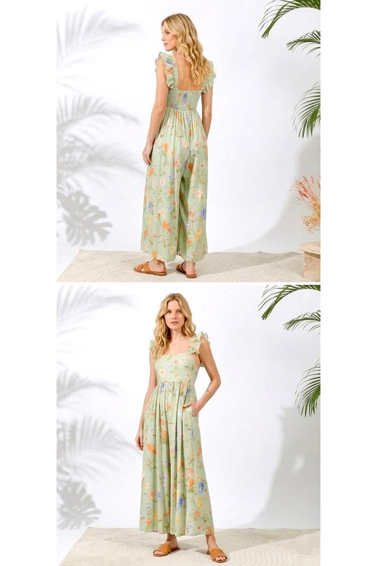 Combinaisons Femme Bleu ciel GRACIELA 9127SL Efashion Paris