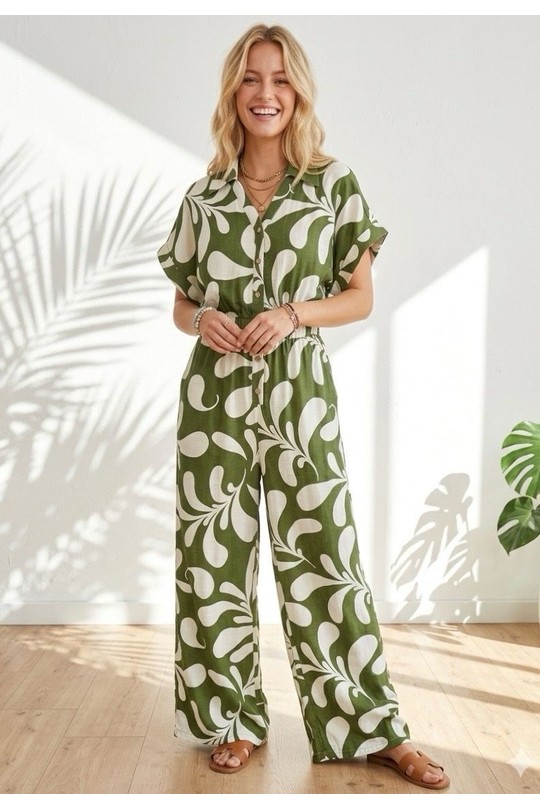 Combinaisons Femme Kaki GRACIELA CB208 Efashion Paris