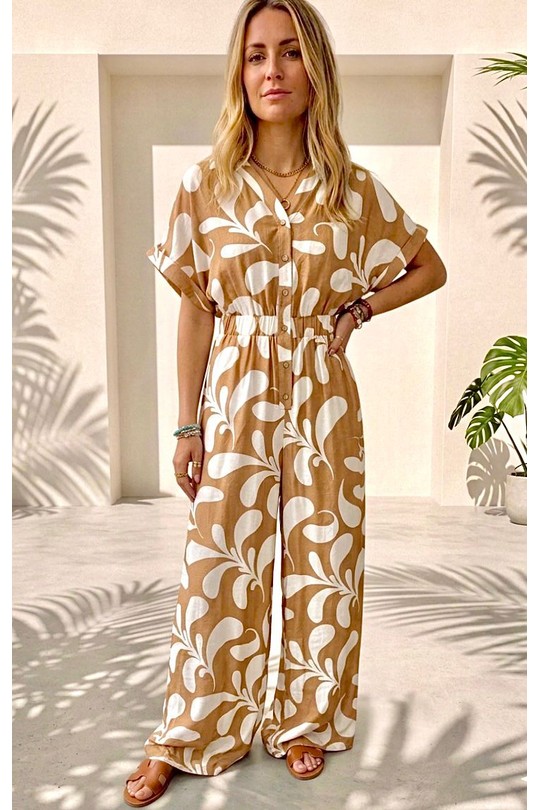 Combinaisons Femme Kaki GRACIELA CB208 Efashion Paris