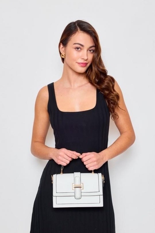 Sacs à main Maroquinerie Blanc NANUCCI 3680 Efashion Paris