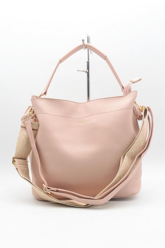 Sacs à main Maroquinerie Rose NANUCCI 6966 Efashion Paris