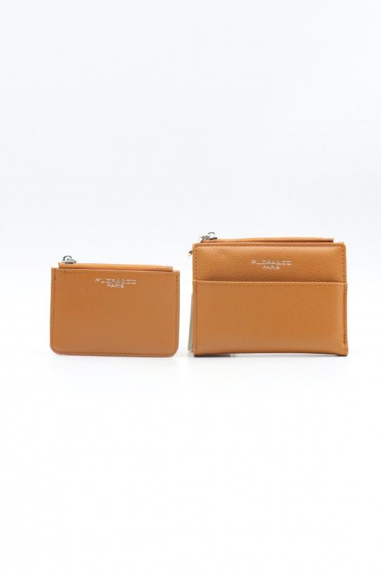 Petite maroquinerie Maroquinerie Camel NANUCCI 5011 Efashion Paris