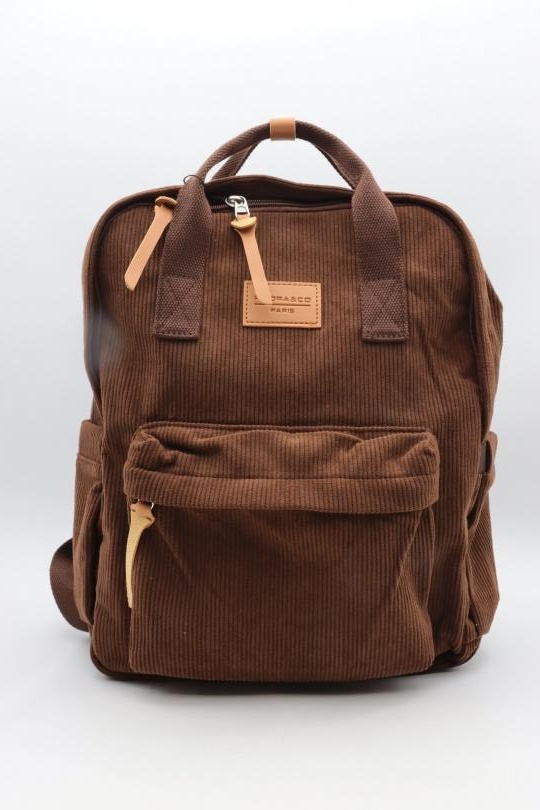 Backpacks Bags Chocolate NANUCCI 6003 Efashion Paris