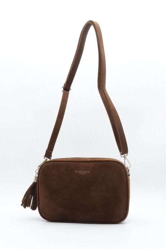 Sacs à bandoulière Maroquinerie Chocolat NANUCCI 7511 Efashion Paris