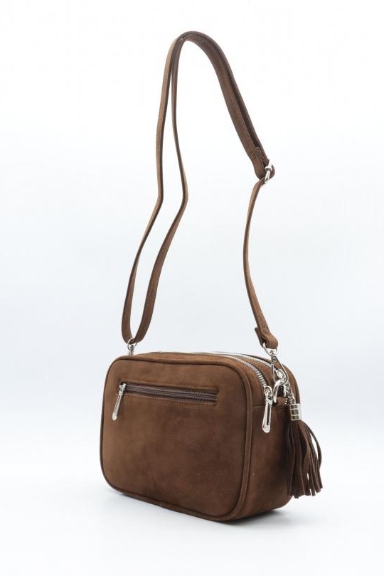 Sacs à bandoulière Maroquinerie Taupe NANUCCI 7511 Efashion Paris