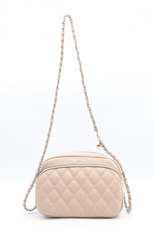 Sacs à bandoulière Maroquinerie Beige NANUCCI 8568 Efashion Paris