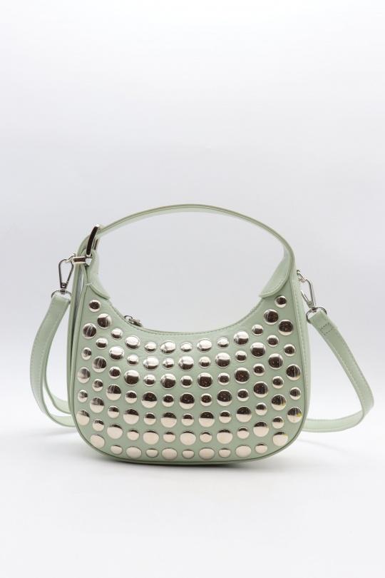 Handbags Bags Light green NANUCCI 9921 Efashion Paris