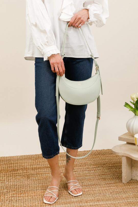 Sacs à main Maroquinerie Vert clair NANUCCI 8583 Efashion Paris