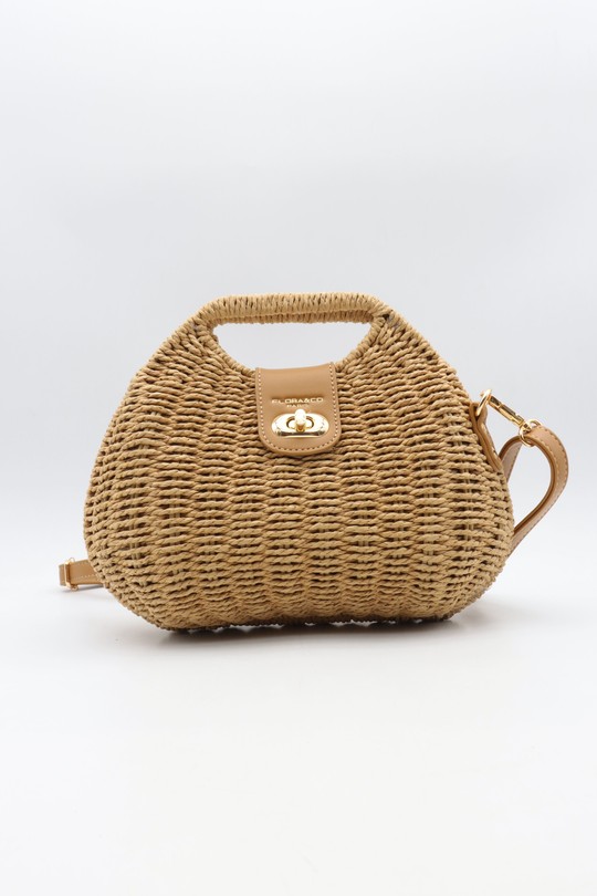 Sacs à main Maroquinerie Taupe métallisé NANUCCI 1093 Efashion Paris