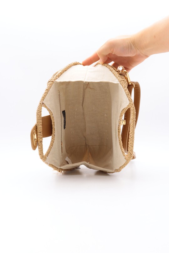 Sacs à main Maroquinerie Taupe métallisé NANUCCI 1093 Efashion Paris