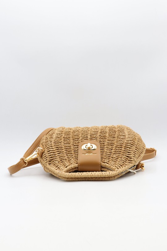 Sacs à main Maroquinerie Taupe métallisé NANUCCI 1093 Efashion Paris
