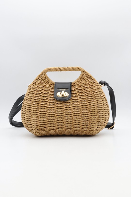 Sacs à main Maroquinerie Taupe métallisé NANUCCI 1093 Efashion Paris