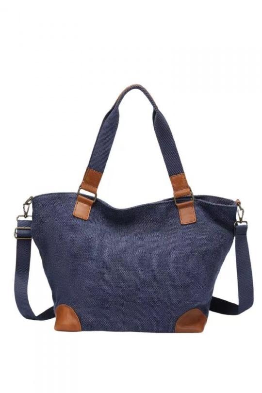 Borse a mano Borse Navy blue EMMA DORE 6223-25 Efashion Paris