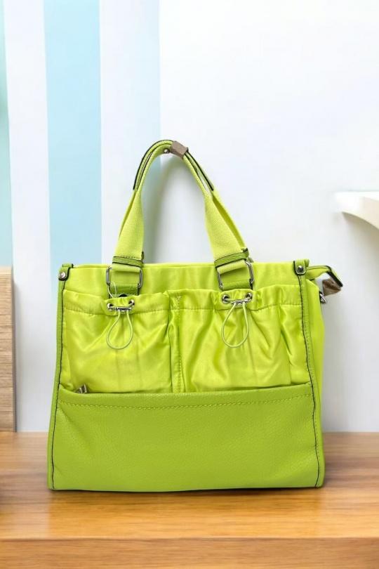 Handbags Bags Green apple EMMA DORE BLY-018 Efashion Paris