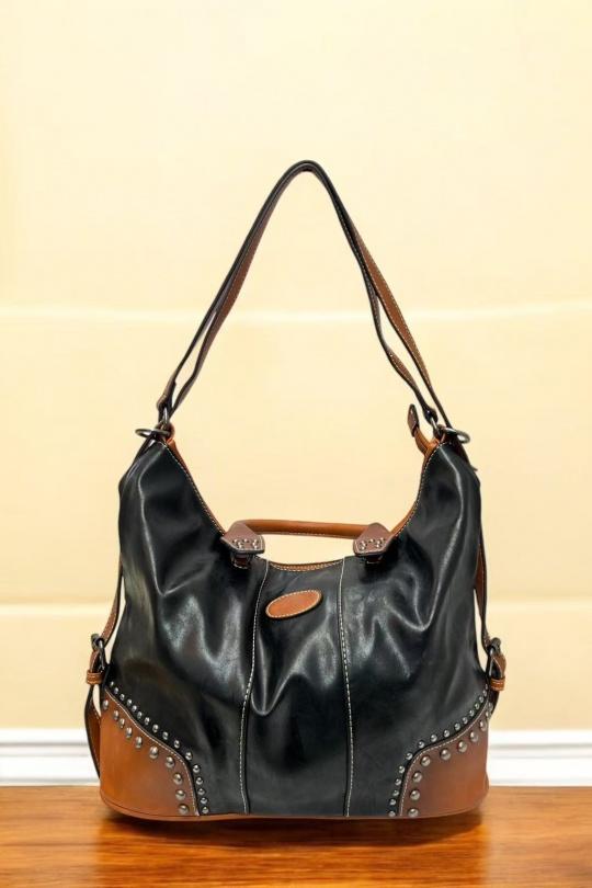 Bolsos Marroquinería Black EMMA DORE HM-99518 Efashion Paris