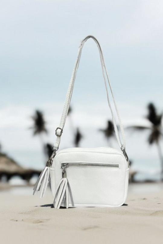 Bandoleras Marroquinería White EMMA DORE 17118 Efashion Paris