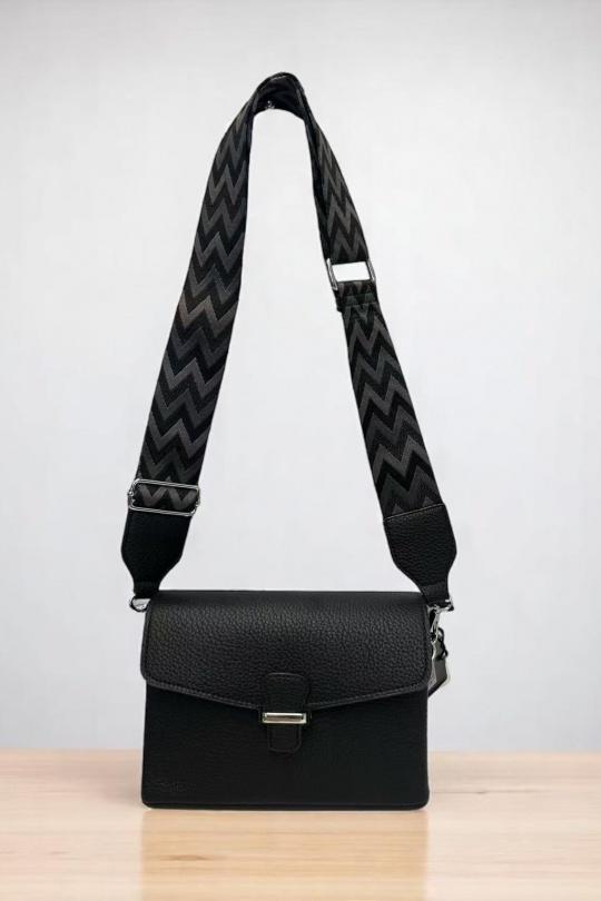 Sacs à bandoulière Maroquinerie Noir EMMA DORE H2761 Efashion Paris