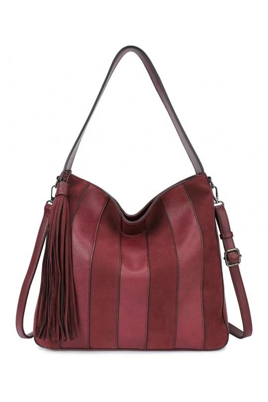 Sacs à main Maroquinerie Bordeaux EMMA DORE MC428 Efashion Paris