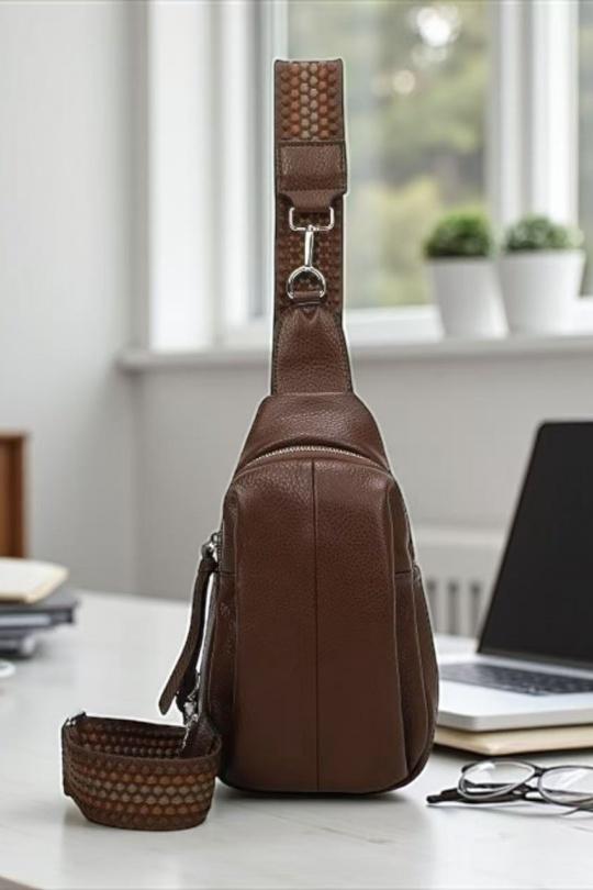 Shoulder bags Bags Brown EMMA DORE PB-937-5- Efashion Paris