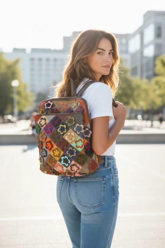 Backpacks Bags Multicolor EMMA DORE 8941-- Efashion Paris