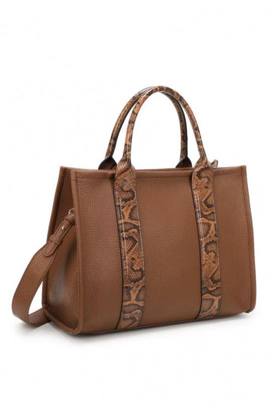 Handbags Bags Brown EMMA DORE PF106 Efashion Paris