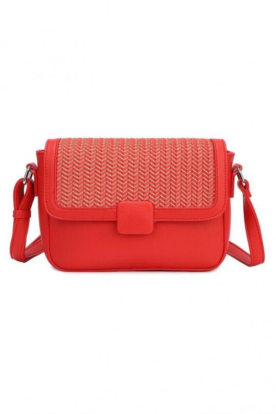 Sacs à bandoulière Maroquinerie Rouge EMMA DORE MC659 Efashion Paris