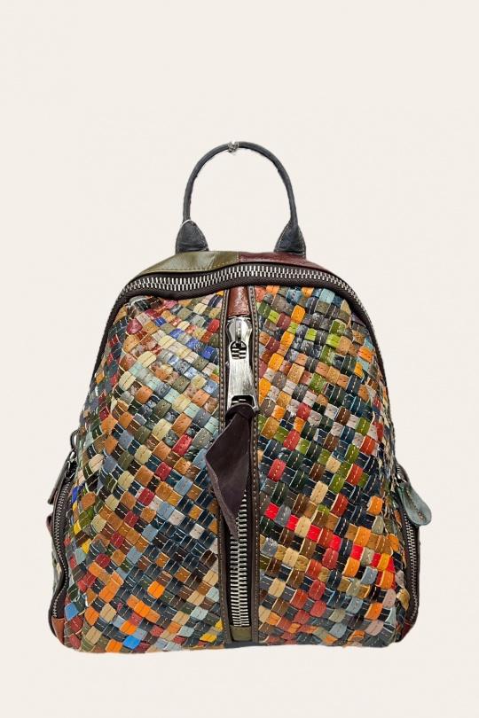 Sac à dos Maroquinerie Multicouleur EMMA DORE 8863 Efashion Paris