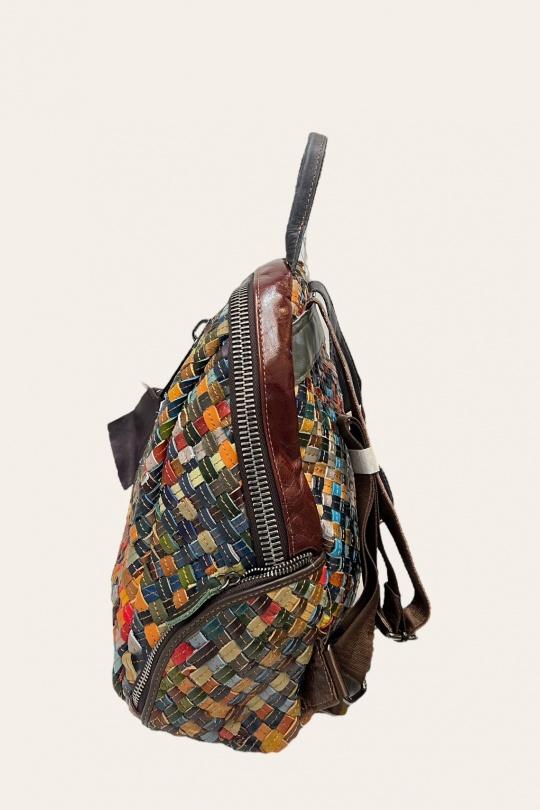 Sac à dos Maroquinerie Multicouleur EMMA DORE 8863 Efashion Paris