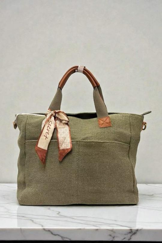 Sacs à main Maroquinerie Kaki EMMA DORE MA344 Efashion Paris