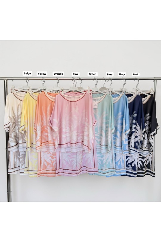 Ensembles Femme Orange EMMA DORE 02-18 Efashion Paris