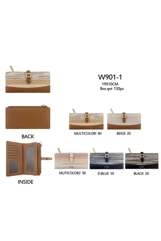 Wallets & purses Bags Mixed colors EMMA DORE W901-1 Efashion Paris