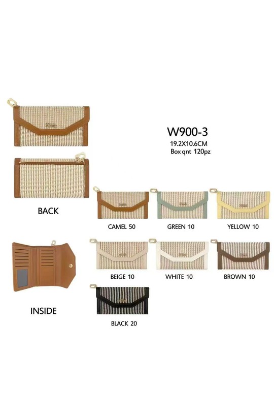 Wallets & purses Bags Mixed colors EMMA DORE W900-3 Efashion Paris