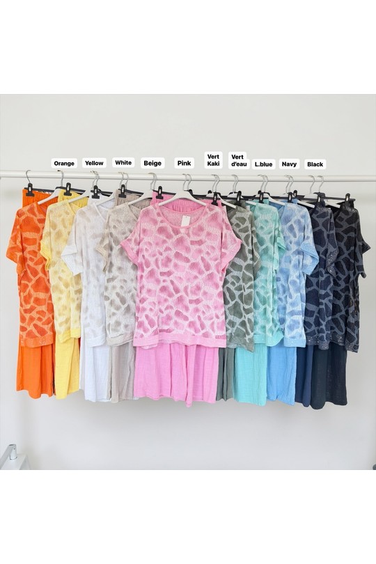 Ensembles Femme Vert d eau EMMA DORE 82560 Efashion Paris