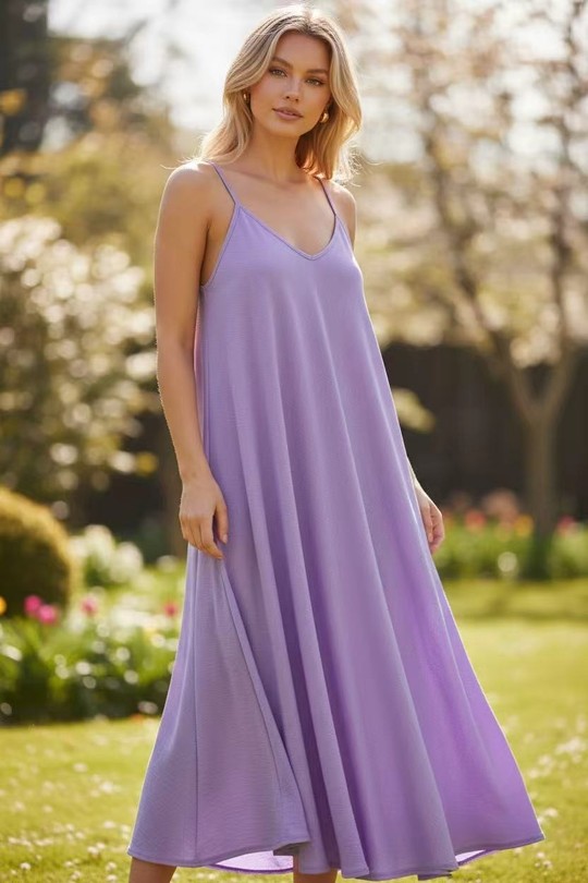 Robes longues Femme Marron foncé EMMA DORE 26848-12 Efashion Paris