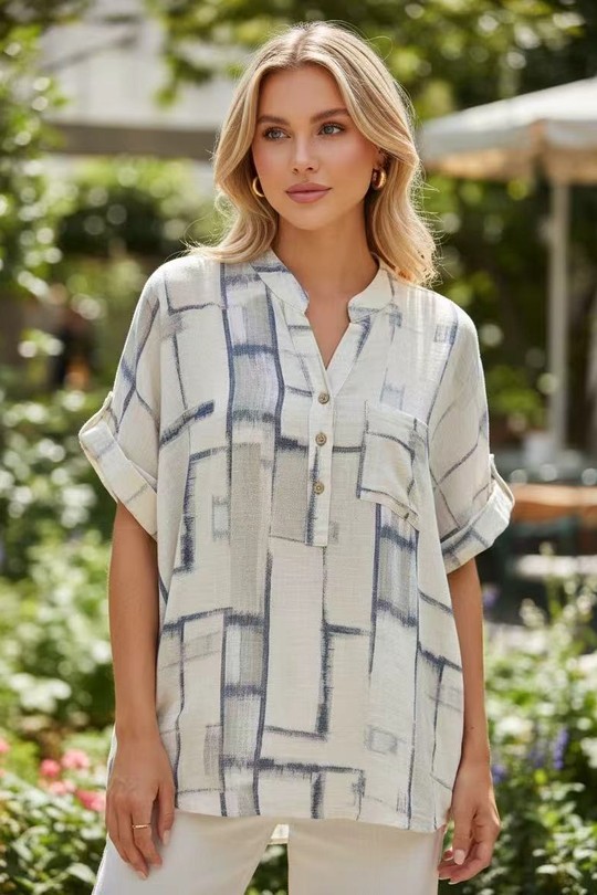 Blouses Femme Beige EMMA DORE 88-11M Efashion Paris