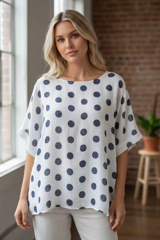 Blouses Femme Marine EMMA DORE 5859 Efashion Paris